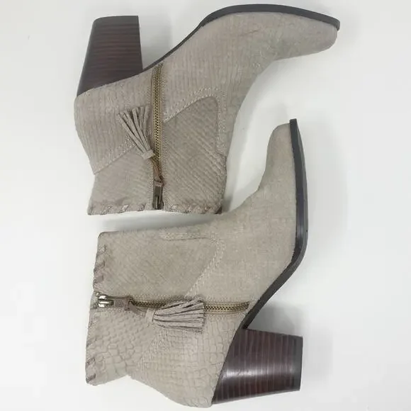 NICOLE Babylon Leather Bootie 9 - Picture 1 of 12